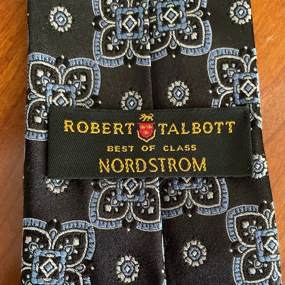 Nordstrom Hand Sewn Silk Tie Robert Talbott Best of Class Necktie Tie